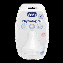 Chicco. Соска силикон, регулируемый поток, 2м+ (2 шт.) (81627.00)