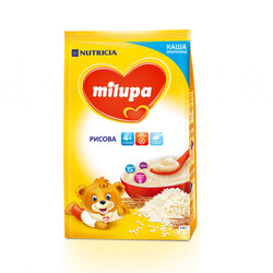 Каша Milupa молочна Рисова 210г(5900852931178)