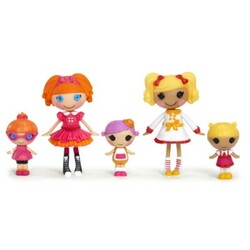 Набор с куклами Minilalaloopsy серии "Веселая компашка" - Первоклашки (5 кукол)  (531715)