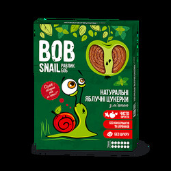 Bob - snail. Цукерки дитячі "Яблуко з м'ятою", 60г. (520163)