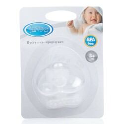 Lindo. Пустушка - прорезыватель силікон з ковпачком 3(LI 240)