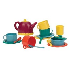 Battat Lite. Ігровий набір Чайна вечірка, 17 предметів, на 4 персони(BT2430Z)