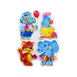 Ранок. Мягкие пазлы "Животные Африки" (101084)