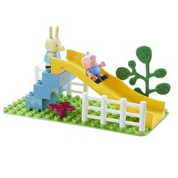 Peppa. Игровая площадка Пеппы (2 фигурки, 9 деталей), (06031)