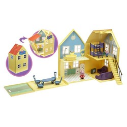 Peppa. Ігровий набір - ЗАМІСЬКИЙ БУДИНОК ПЕППЫ(будиночок з меблями, 2 фігурки)(15553)