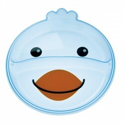 Canpol. Тарілка з двома відділеннями Забавні мордочки(5903407740058)