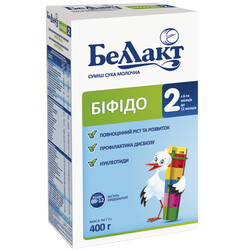 Суха молочна суміш "Беллакт Бифидо 2", 400 р.(4810263019574)