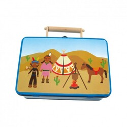 Bino. Чемоданчик индианца в железной коробке (835306)