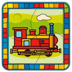 Bino. Пазл "Паравоз" (880085)