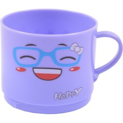 Lindo. Чашка детская пластик Смайл, 200мл (005461)
