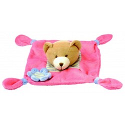 Bino. Игрушка платочек "Медведь"  (864641)