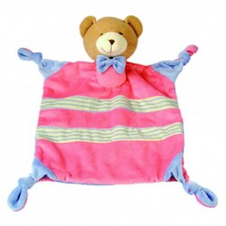 Bino. Игрушка платочек "Медведь" (864658)