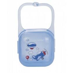 Canpol Babies.Футляр для пустышки "Машинки", 0мес+ (2/931)