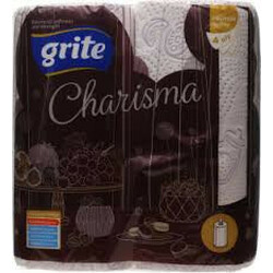Grite.  Рушник паперове Charisma  2шт/уп(4770023348866)