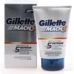 Gillette. Бальзам після гоління Gillette Mach3 Soothing "Заспокійливий шкіру" 100 мл(304950)