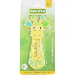Baby Team. Термометр для воды "Жираф", 0мес+ (7300)
