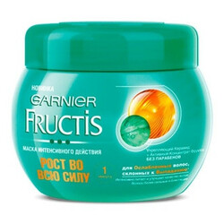 Fructis . Маска Garnier Зростання на повну силу  300мл(3600541791848)