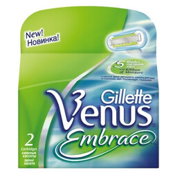 .Gillette. Картрідж Embrace Venus*2   2шт/уп(7702018955558)