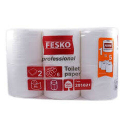 Феско . Бумага туалетная HoReCa 2-слойная 6шт/уп (4820023745087)