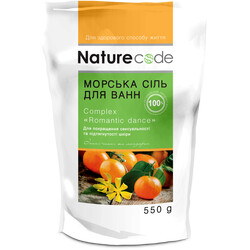 Nature Code. Морська сіль для ванни "Romantic dance", 550 г(300745)
