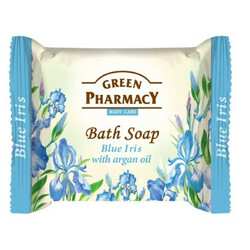 Green Pharmacy. Мило туал Блакитний ірис з масл арган 100гр   (8588006036480)