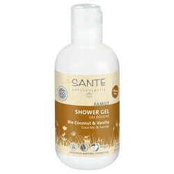 Sante. БИО-Гель для душа Кокос и Ваниль, 200 мл (4025089075073)