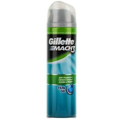 Gillette.Гель для гоління Gillette Mach 3 Close & Fresh "Для гладкого і свіжого гоління"(088393)