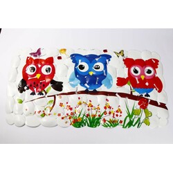 Lindo. Коврик для ванны на присосках 70х40 см, арт. Ln-8666 (686663)