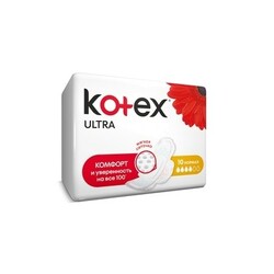 Kotex. Гігієнічні прокладення Кotex Ultra Dry Normal 10 шт(542621)