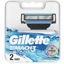 Gillette. Змінні картріджи для гоління Gillette Mach 3 Start, 2 шт(462513)