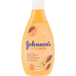 Johnson's. Гель д/душа BodyCare VitRich Поживний 250 мл   (3574661300641)