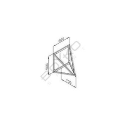 BS Спорт. Вузол кріплення BS - до стіни для боксерських снярядив №1