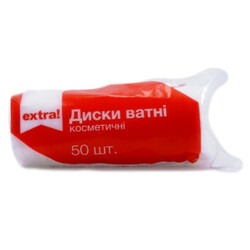 Extra!. Диски ватні косметичні   50шт/уп(4824034025947)