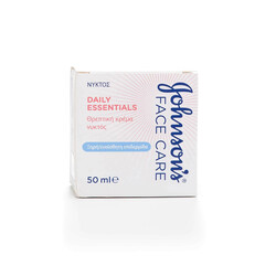 Johnson's. Крем нічний Поживний для сухої шкіри 50 мл   (3574660582796)