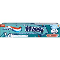 Aquafresh. Паста зубна Эдванс 9-13 років 75мл(5054563045836)