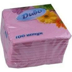 Диво. Серветки рожеві 100шт/уп(4820003831694)