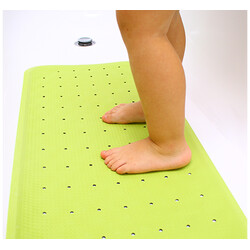 Aquababy. Антискользящий коврик для ванной 76х34 Салатовый (662337)