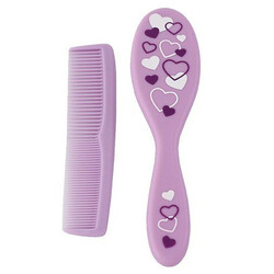 Baby - Nova. Гребінець і щітка для волосся, мистецтв. щетина(4001071331136)