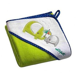 BabyOno. Рушник ВЕЛЮР з капюшоном 76x76см(137)