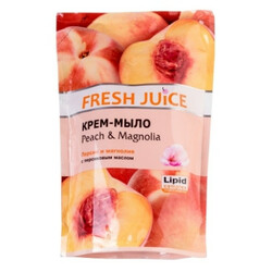 Fresh Juice. Гель-мило рідке Персик запаска 460мл   (4823015913259)
