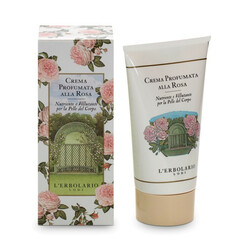 Lerbolario. Ароматизований крем для тіла Роза, 150мл(8022328501283)