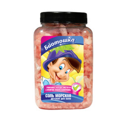 Bioton Cosmetics. Сіль для ванн морська дитяча "Биотошка" 750 гр(141633)