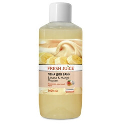 Fresh Juice. Піна для ванни Banana&Mango mousse 1000мл(4823015923173)