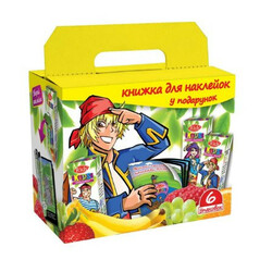 Rich. Набор нектаров Rich kids со стикербуком 6*0,2л (4820039353726)