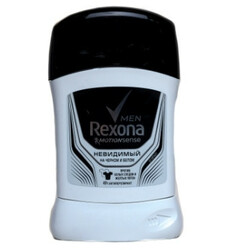 Rexona. Дезодорант-олівець Невидима на чорному і білому 50мл(46143617)