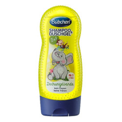 Bubchen. Шампунь для волос и тела "Джунгли зовут", 230 мл (7613035058293)