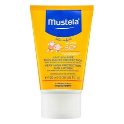 Mustela. Сонцезахисний лосьйон з високою мірою захисту SPF 50+ 100 мл(3504105024390)