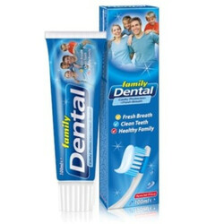 Dental. Паста зубная Family профилактика кариеса и свежестьдыхания  100мл (3800038919766)