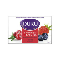 Duru. Мыло Nature`s Treasures лесные ягоды 90 г (8690506473839)
