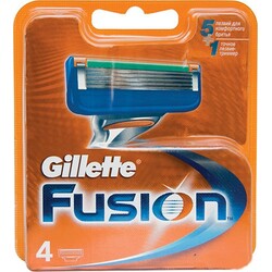 Gilette. Fusion. Картрідж 4 шт(874460)